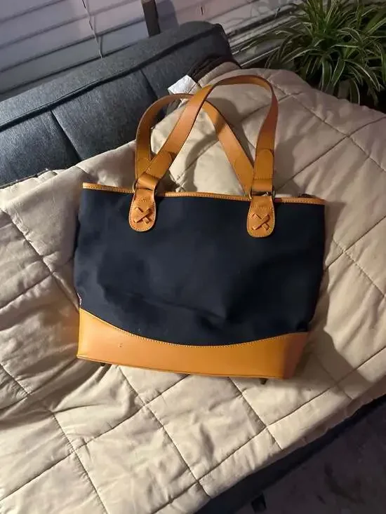 Classic Tails Library Cat Handbag Charles Wysocki Frederick the Literate Tote - Picture 2 of 4